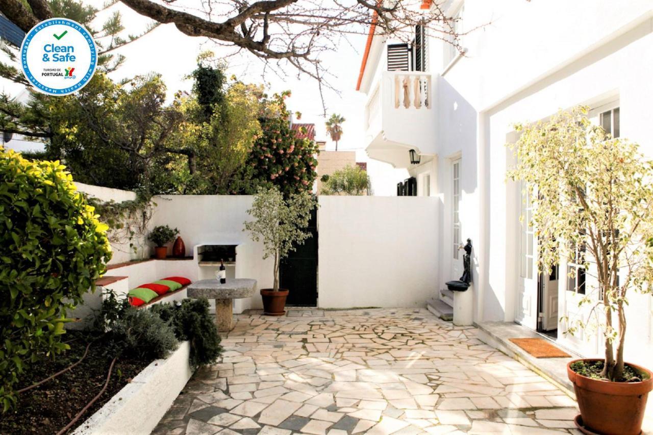 Cushy Apartment With Garden In Estoril Exterior foto